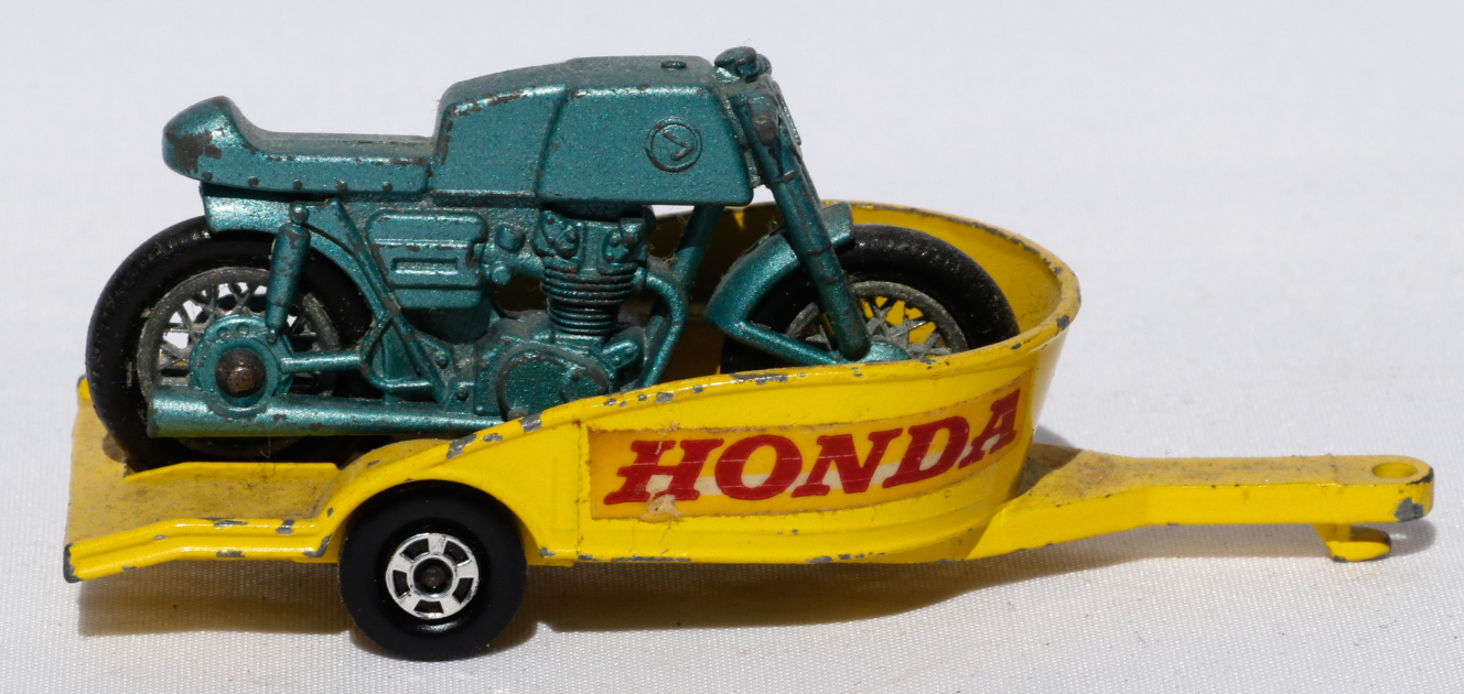 Matchbox Motorcycle and Trailer